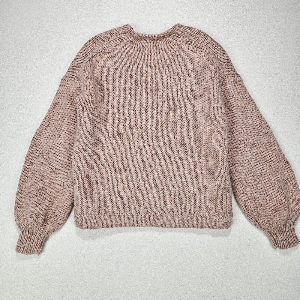 Madewell Beresford Wrap Front Pullover Knit Sweater Size Small - Picture 7 of 8